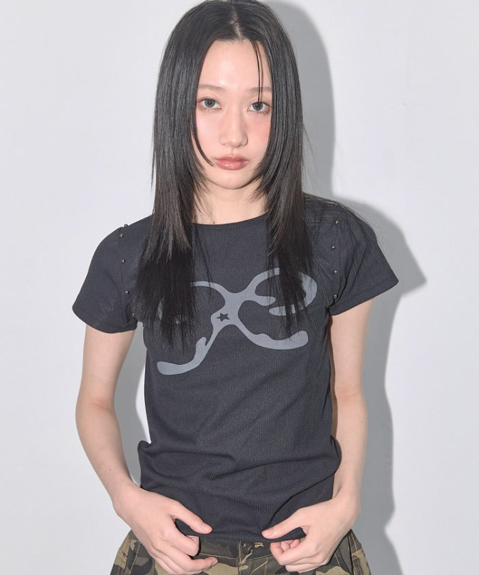 fancy-club-ss-25-eternal-stud-tee-(black)-f25qb101