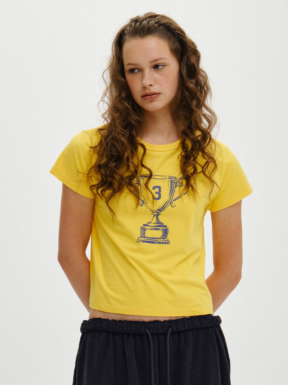 plzproject-fw-26-3rd-trophy-t-shirt-yellow-yellow-s