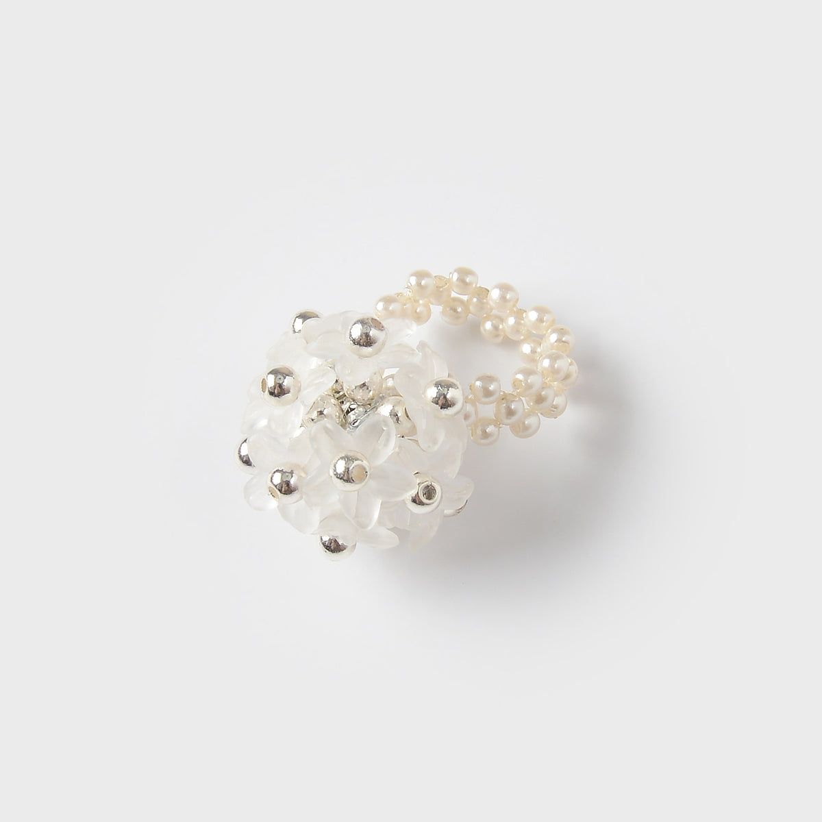 eireve-fw-26-sugar-ball-ring-white-white-s