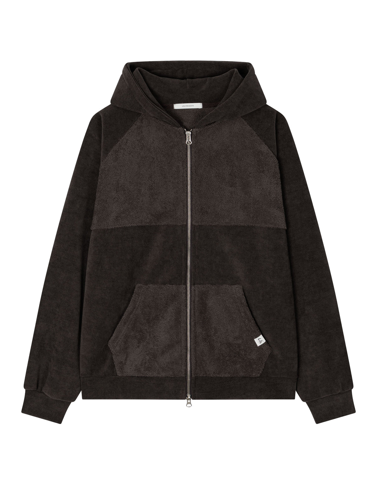 uglyshadow-fw-26-fleece-hoodie-zip-up-brown-brown-s