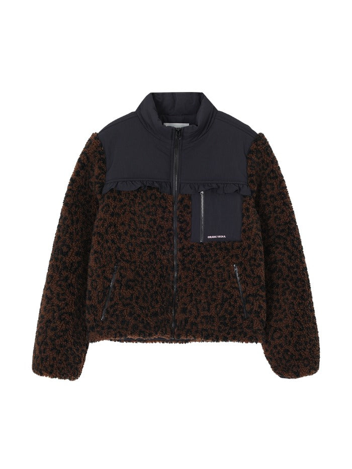 crank-fw-25-frill-leopard-fleece-jacket-brown-brown-s