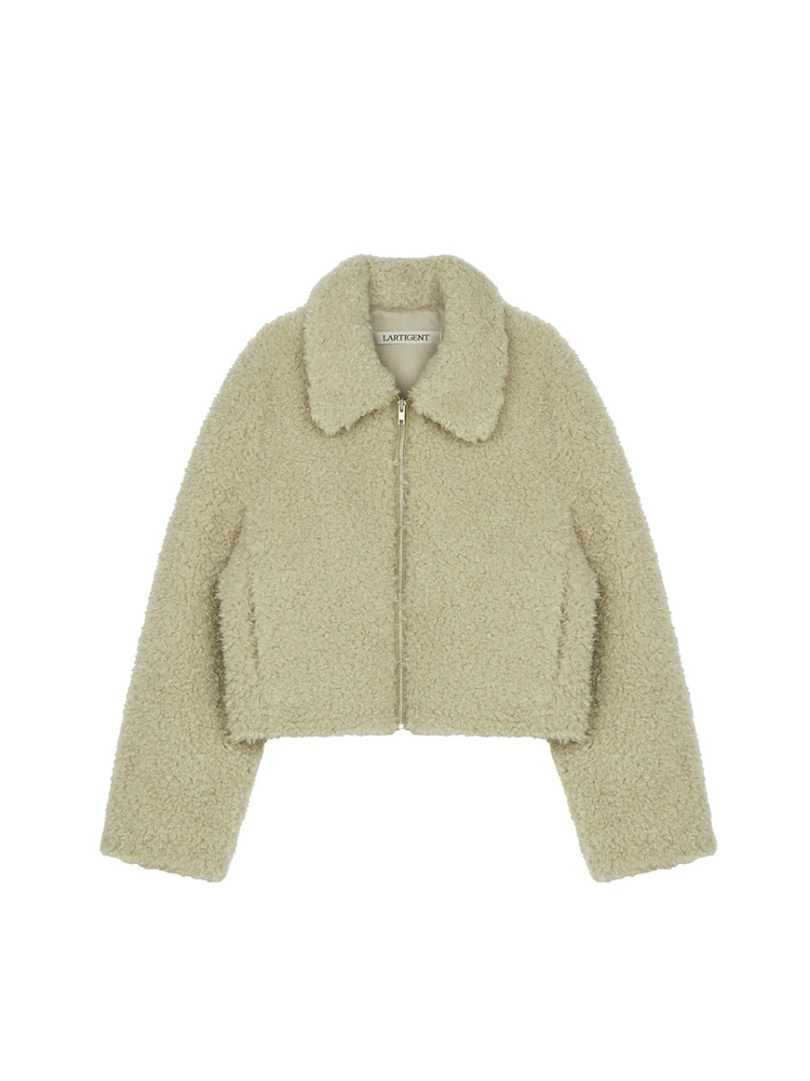 lartigent-fw-25-l21-faux-crop-fur-jacket-beige-beige-s