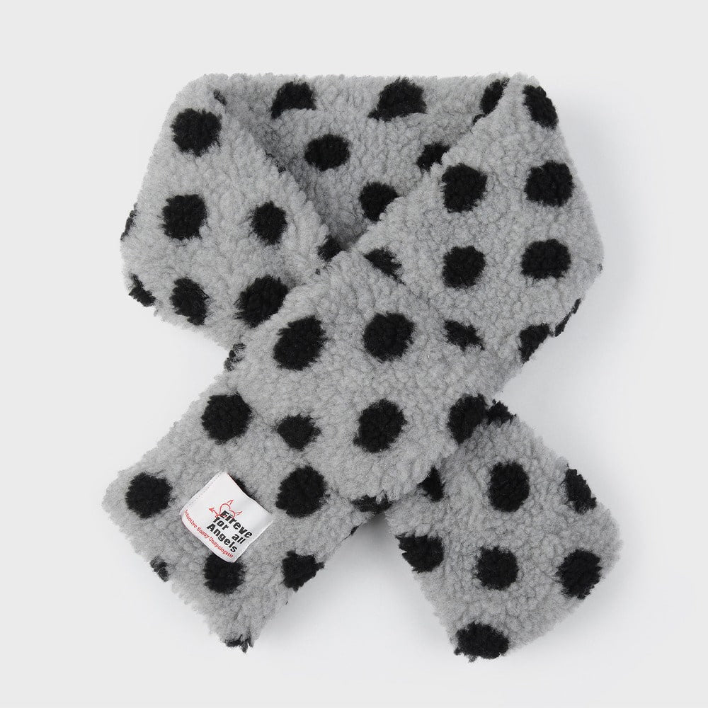 eireve-fw-25-petite-sherpa-muffler-polka-dot-grey-polka-dot-grey-s