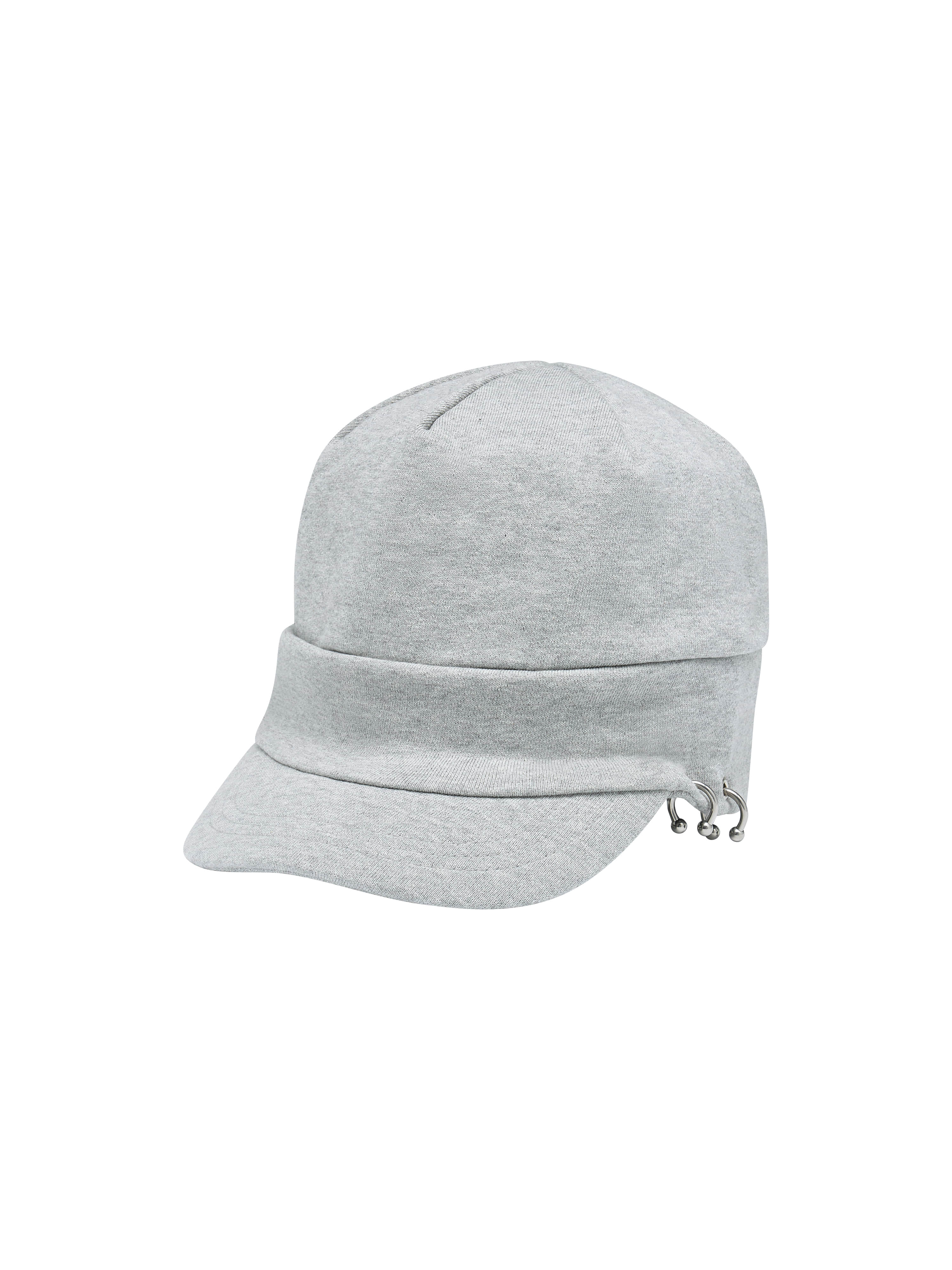 lecyto-ss-25-pierced-beanie-cap-gray-gray-s
