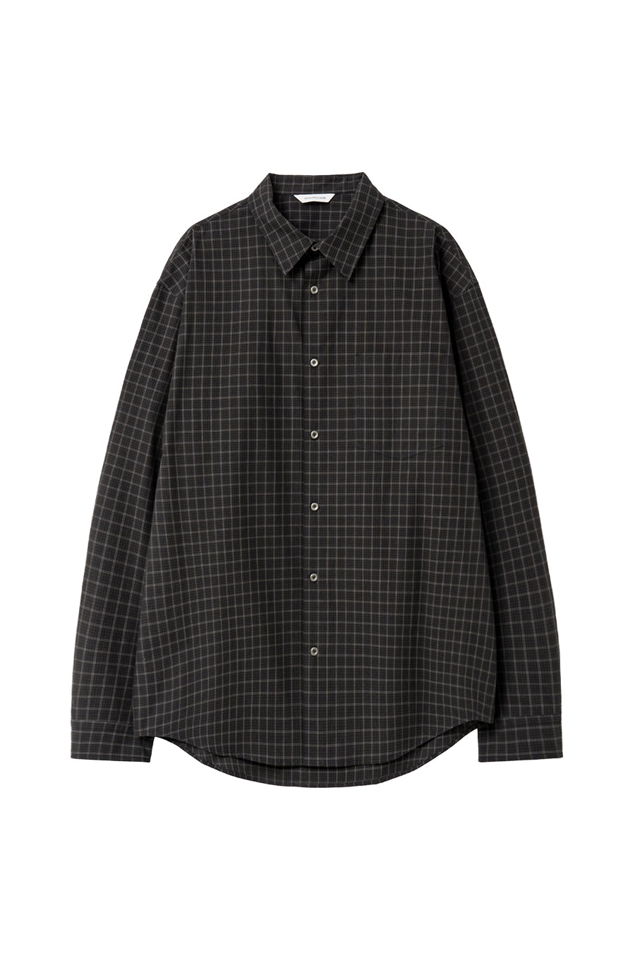 [YOUCHE PRET A PORTER] SQ OFFSET CHECK SHIRTS Graphite Check – SellerWork