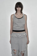 synerjyn-ss-26-draped-hooded-sweat-top-melange-melange-s