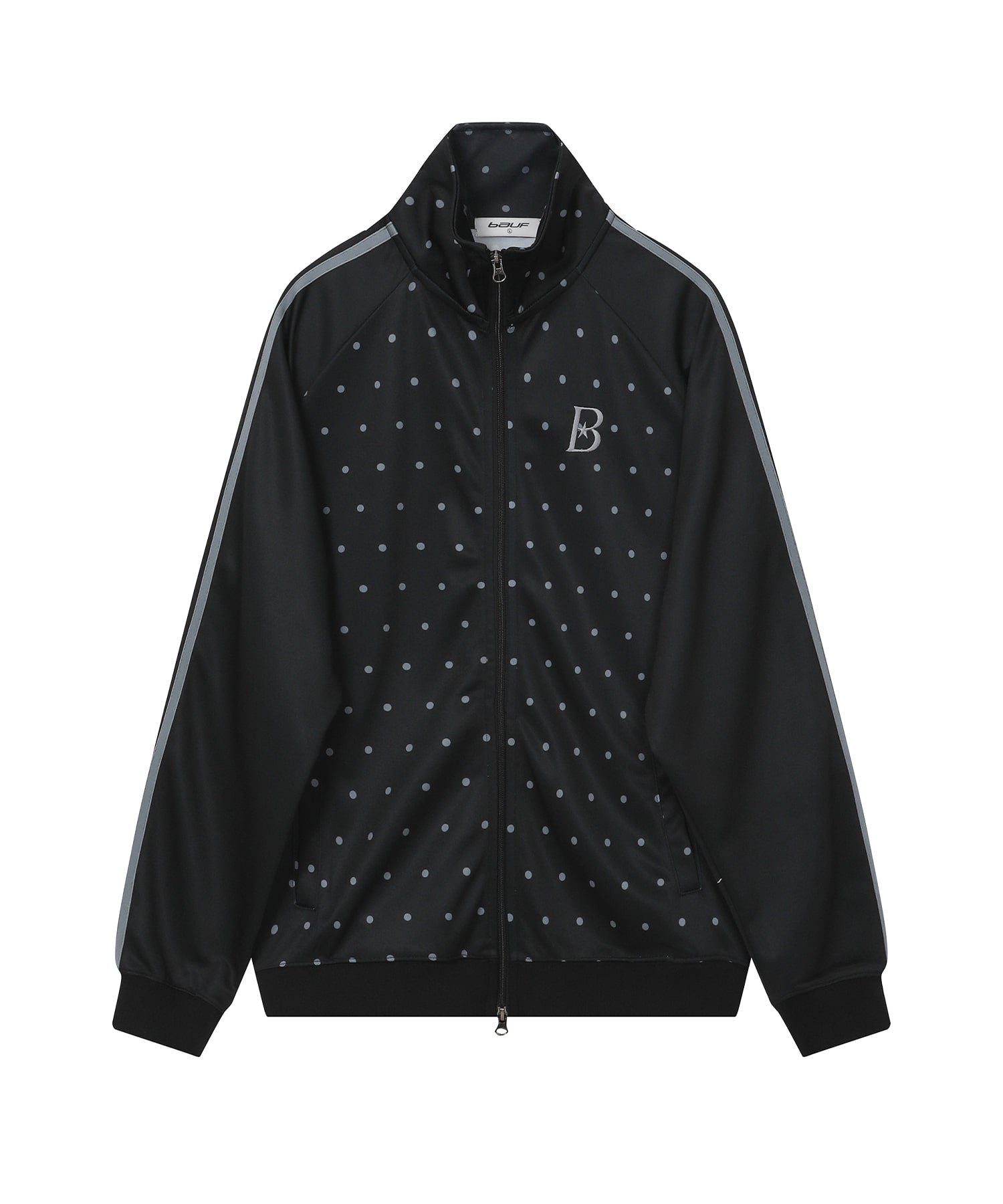 bauf-ss-25-dot-zipup-jersey-(black)