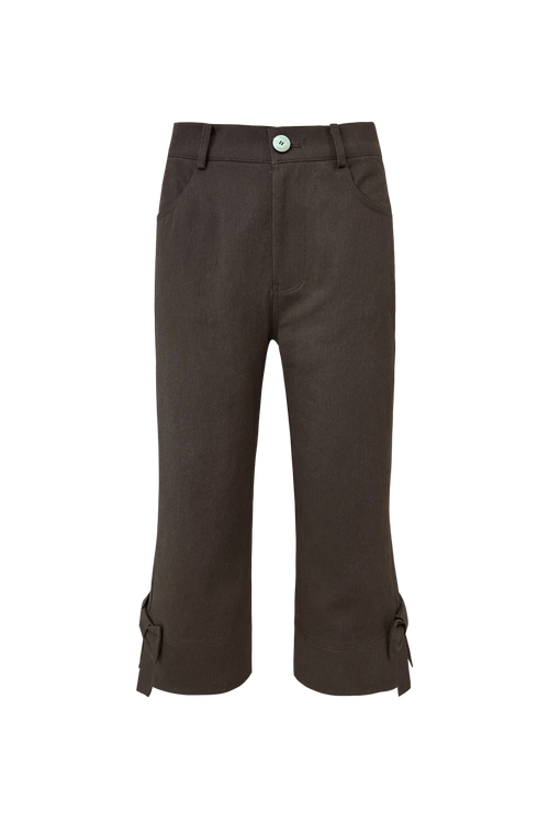 chemehc-ss-26-bow-capri-pants-brown-brown-s