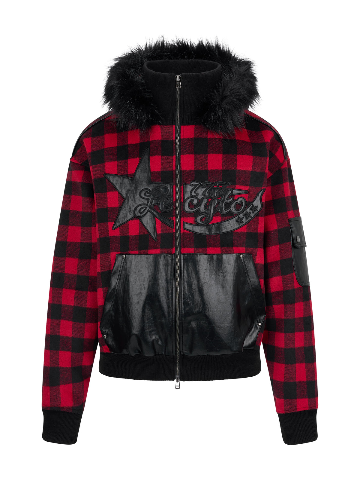 lecyto-fw-26-nebula-7-check-hood-jumper-red-red-s