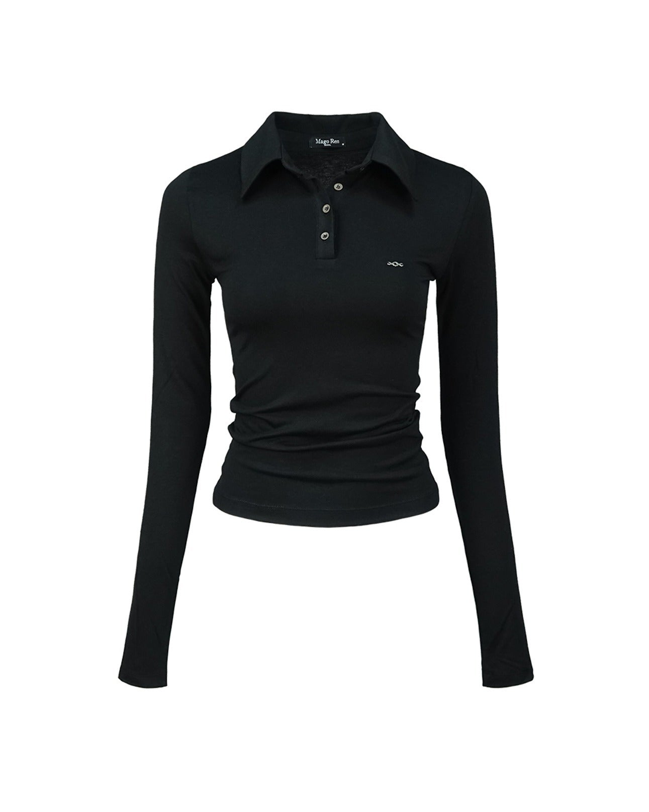 magoren-seoul-ss-26-metal-triclipse-polo-long-sleeve-black-black-s