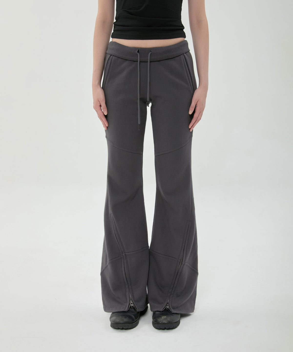 flareup-fw-26-nana-flared-sweatpants-fl-273-charcoal-charcoal-s
