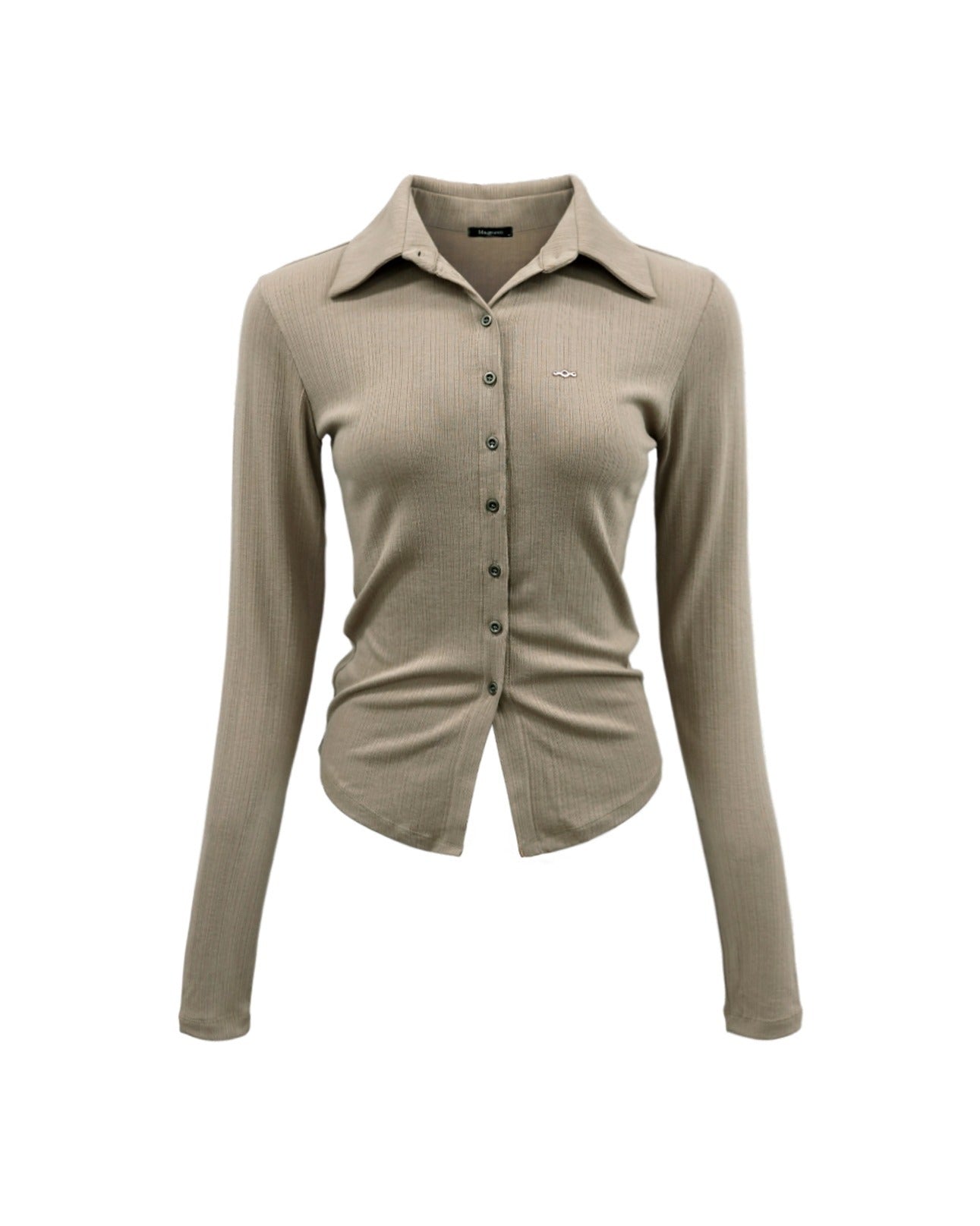 magoren-seoul-ss-26-metal-triclipse-open-polo-long-sleeve-mocha-mocha-s