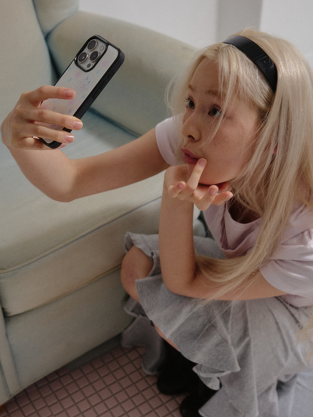 [PORICO] STAR PORI EPOXY BUMPER CASE - WHITE