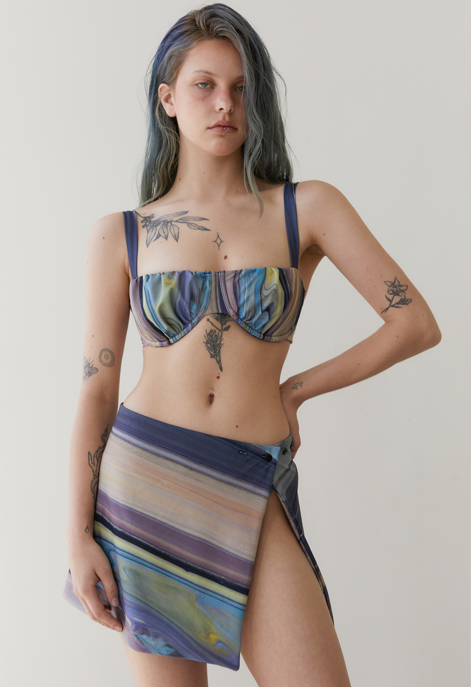 revoirsis-ss-26-rvis-shirring-bikini-skirt-multi-multi-s