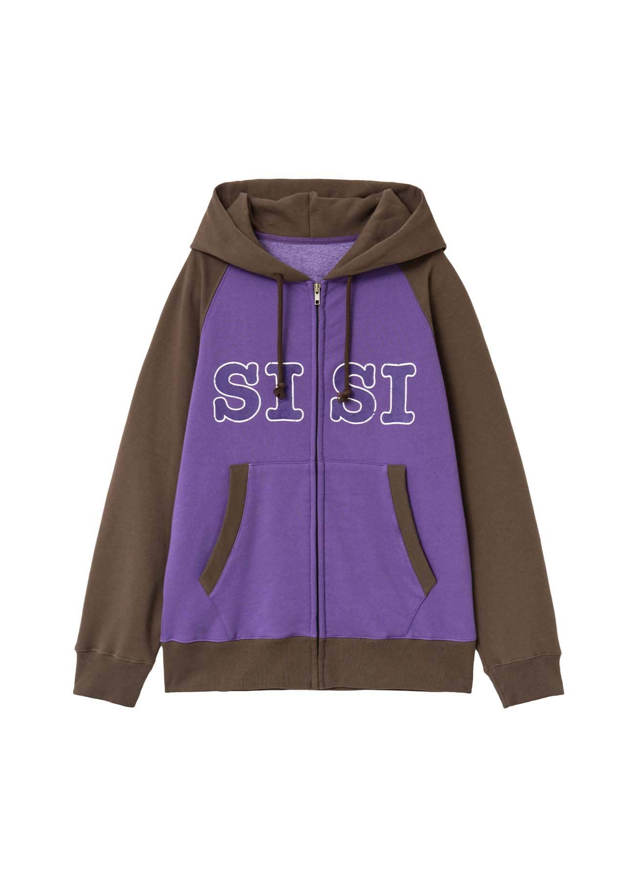 yahn-sisi-fw-25-cc-color-block-hood-zip-up-purple-brown-purple-brown-s