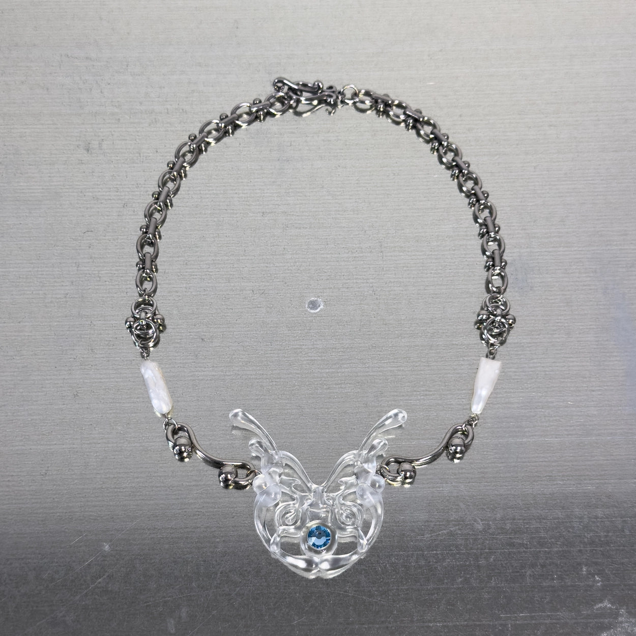 kimune-seasonless-cosmic-glow-:-necklace-(-clear-marine-)