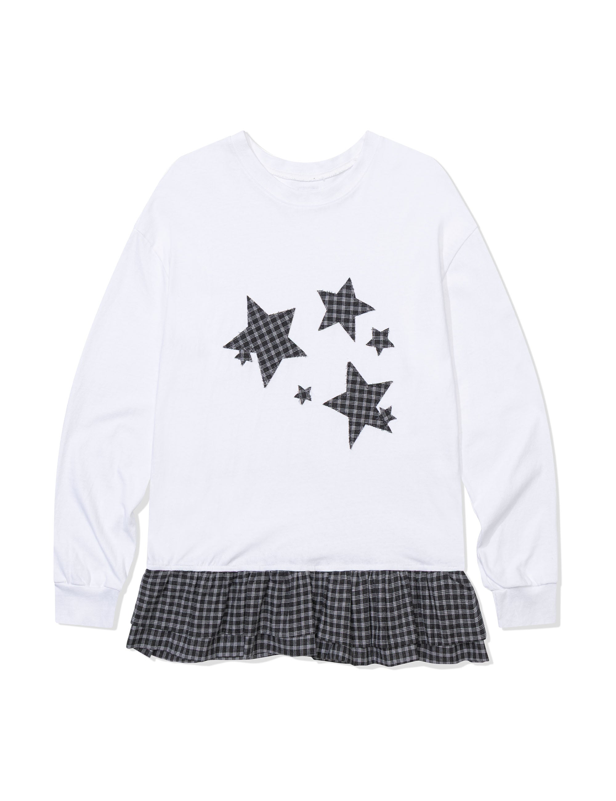 ugly-shadow-fw-25-star-frill-longsleeved-t-shirt-white-white-s