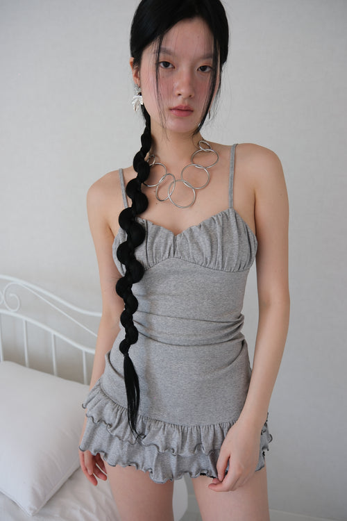 losesleepover-ss-26-puff-rosette-dress-melange-gray-melange-gray-s