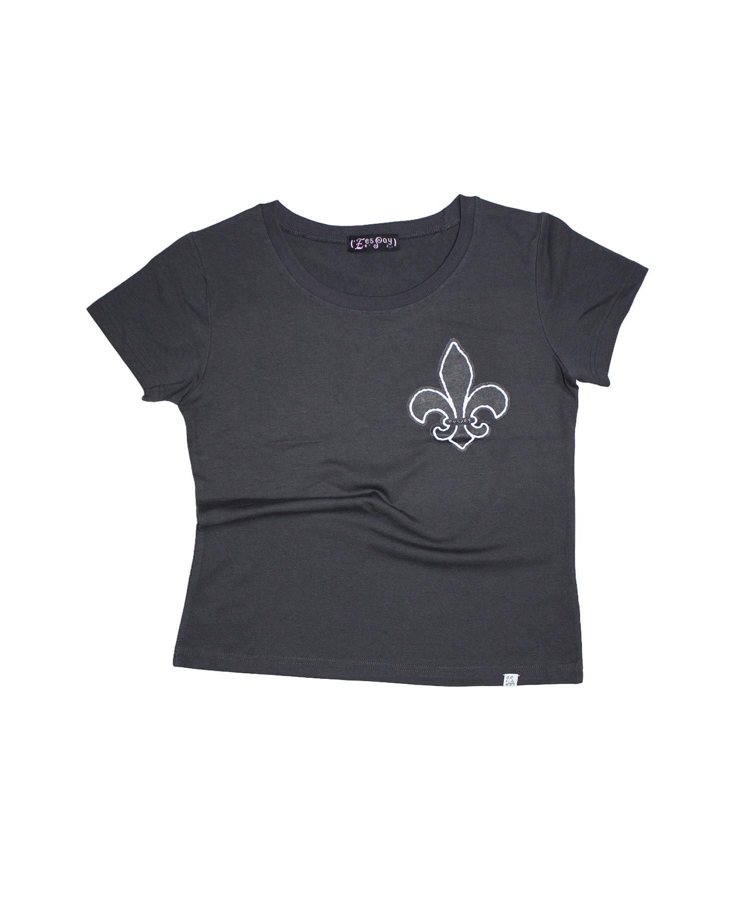 eessay-fw-26-saint-tee-charcoal-charcoal-s