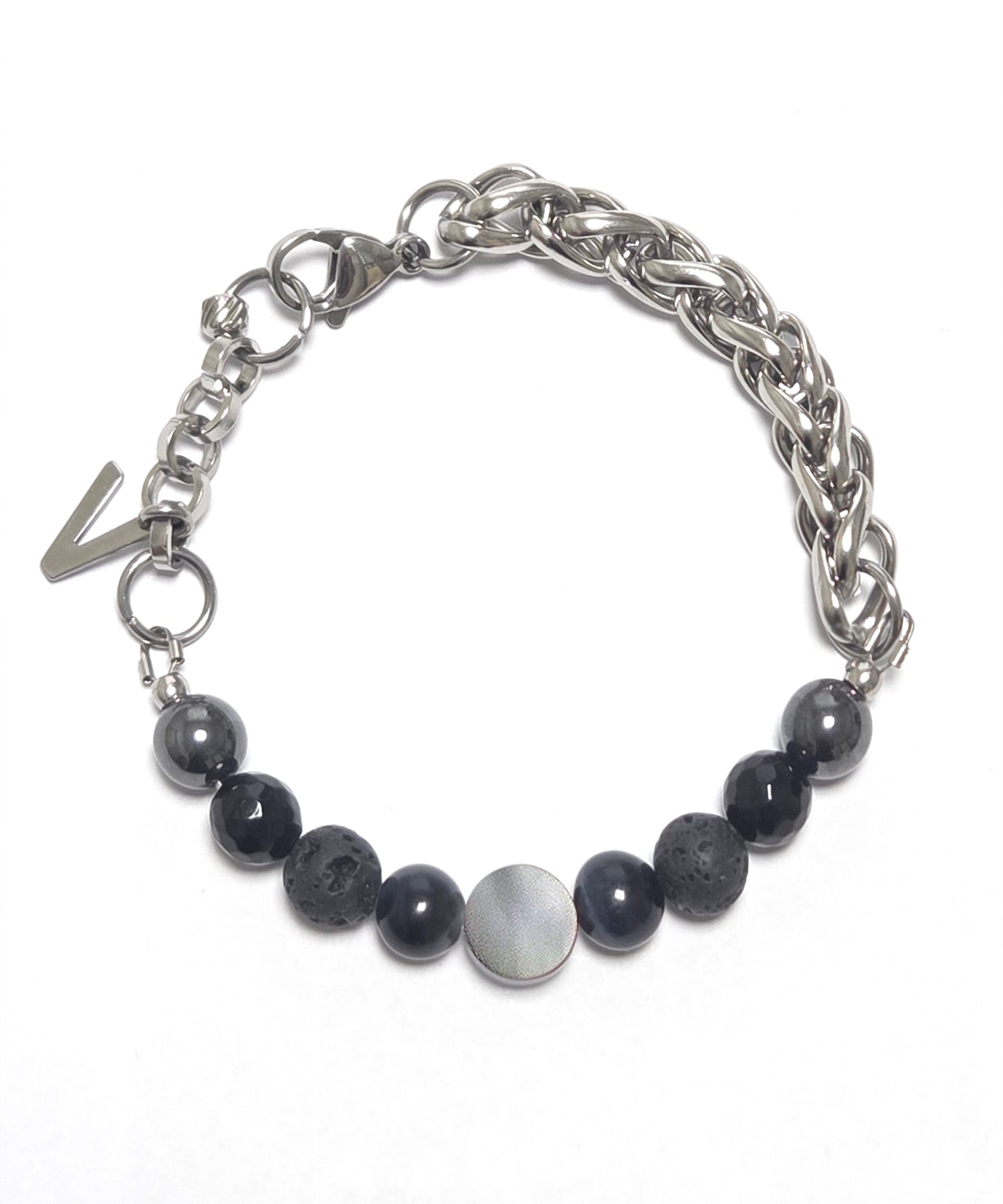 vlack-veast-ss-26-five-gemstone-chain-bracelet-jw4516-silver-s