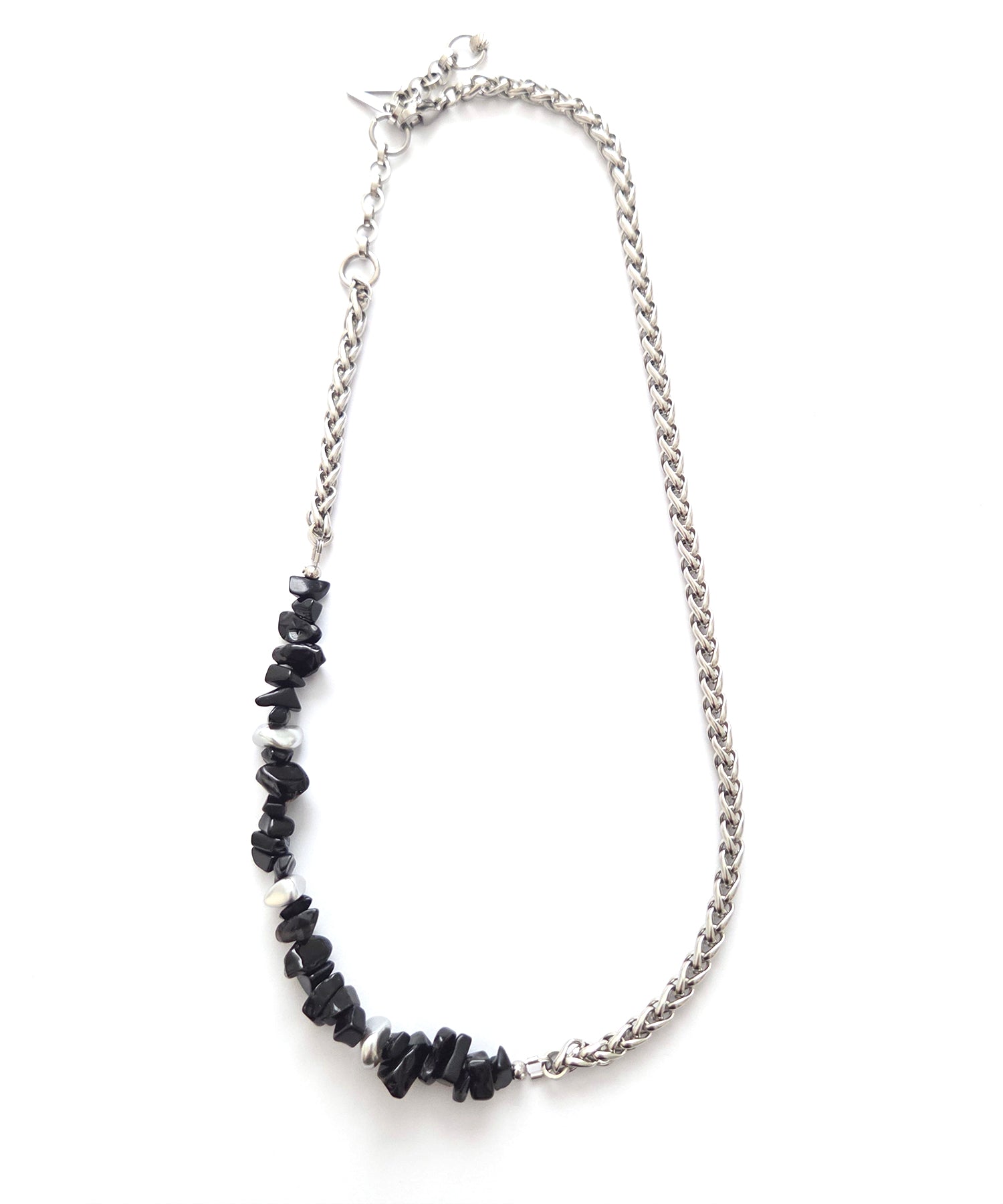 vlack-veast-ss-26-black-silver-stone-chip-necklace-jw4517-silver-s