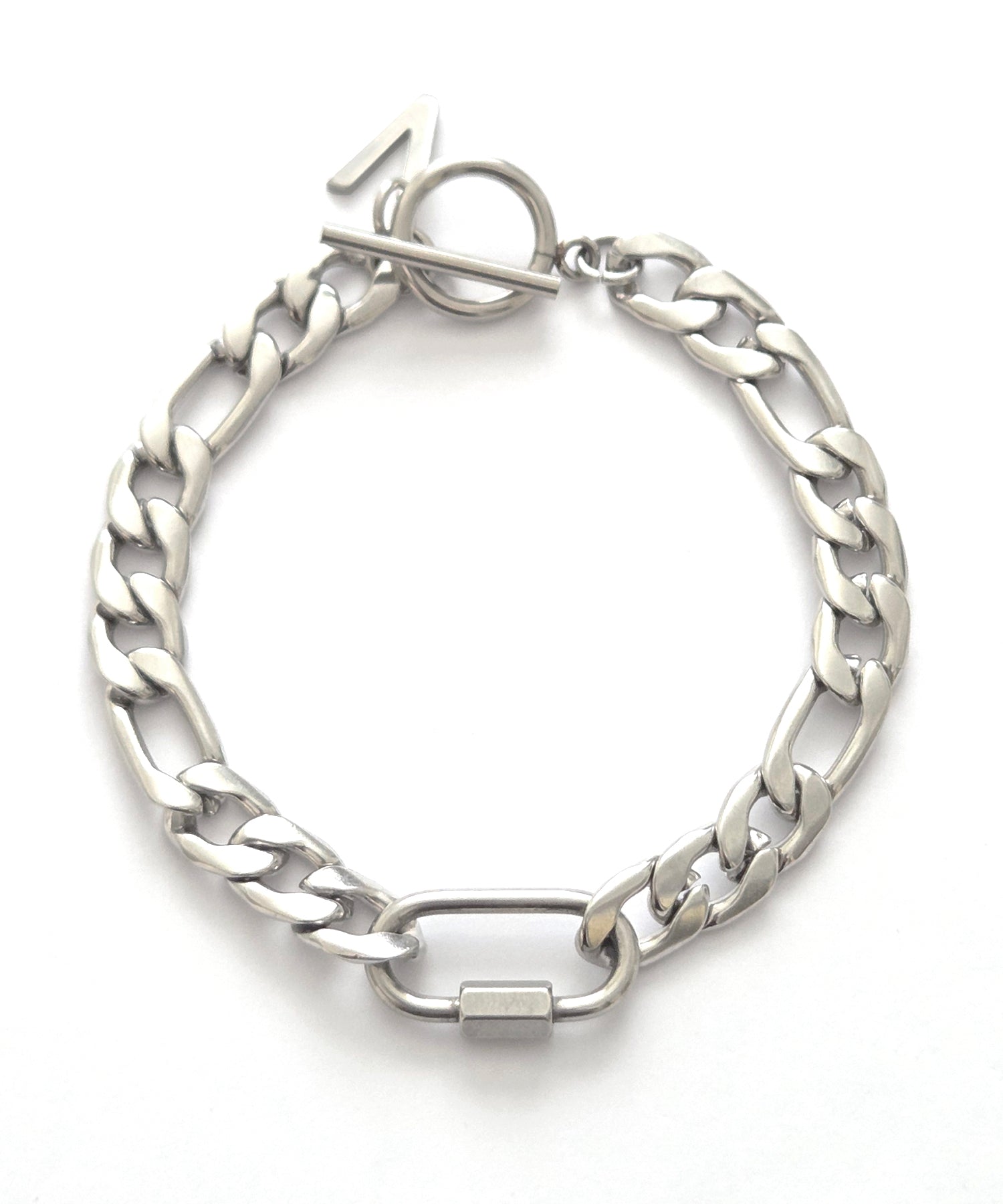 vlack-veast-ss-26-single-carabiner-bracelet-jw4508-silver-s