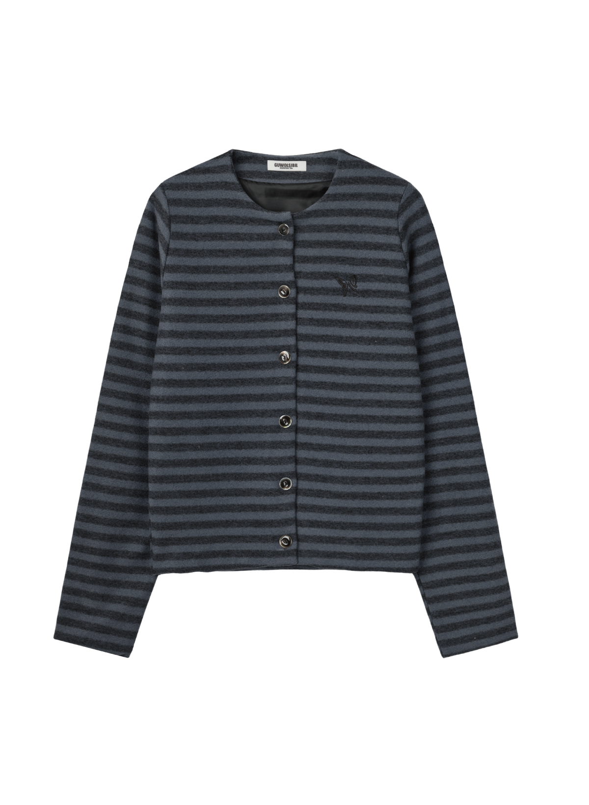 guwolsibil-fw-26-stripe-granny-cardiga-charcoal-black-charcoal-black-s