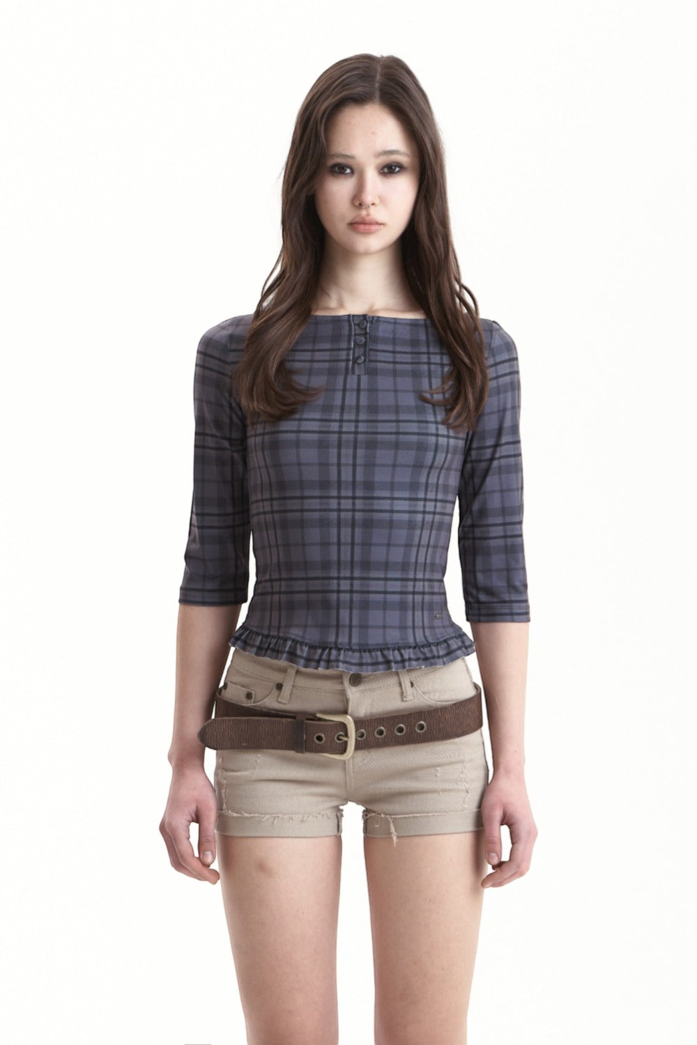 synerjyn-ss-26-check-frill-long-sleeve-gray-gray-s