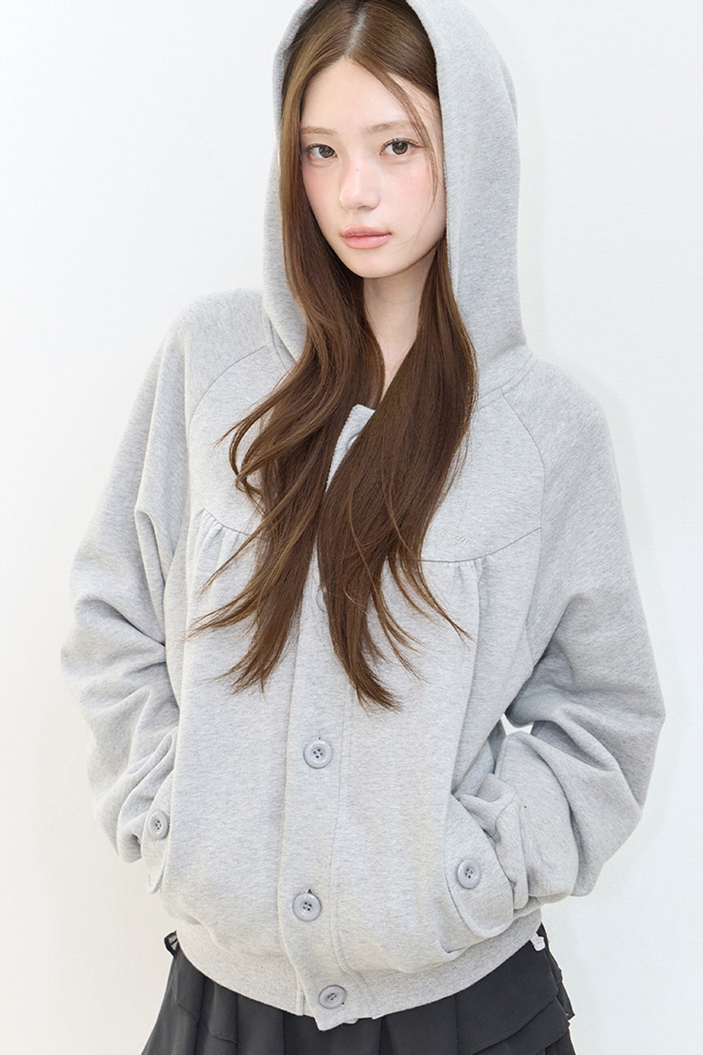 illigo-fw-26-contrast-button-hooded-jacket-melange-melange-s
