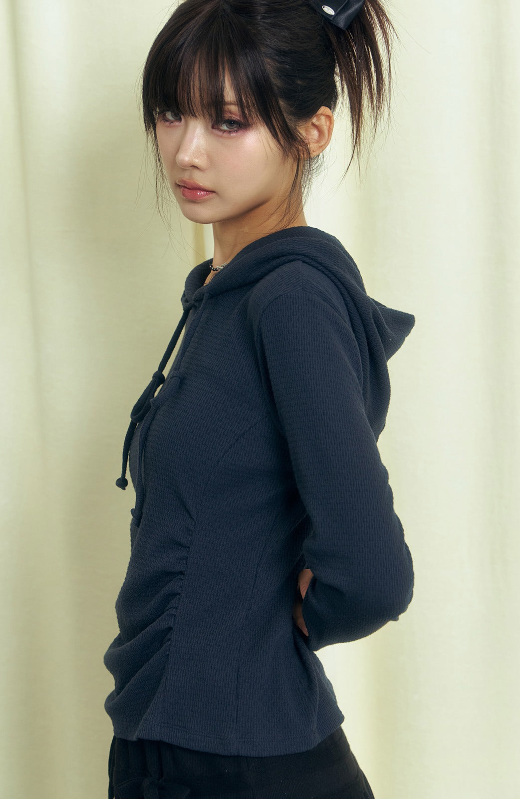 popsiz-fw-25-front-ruched-hoodie-top-navy-navy-s