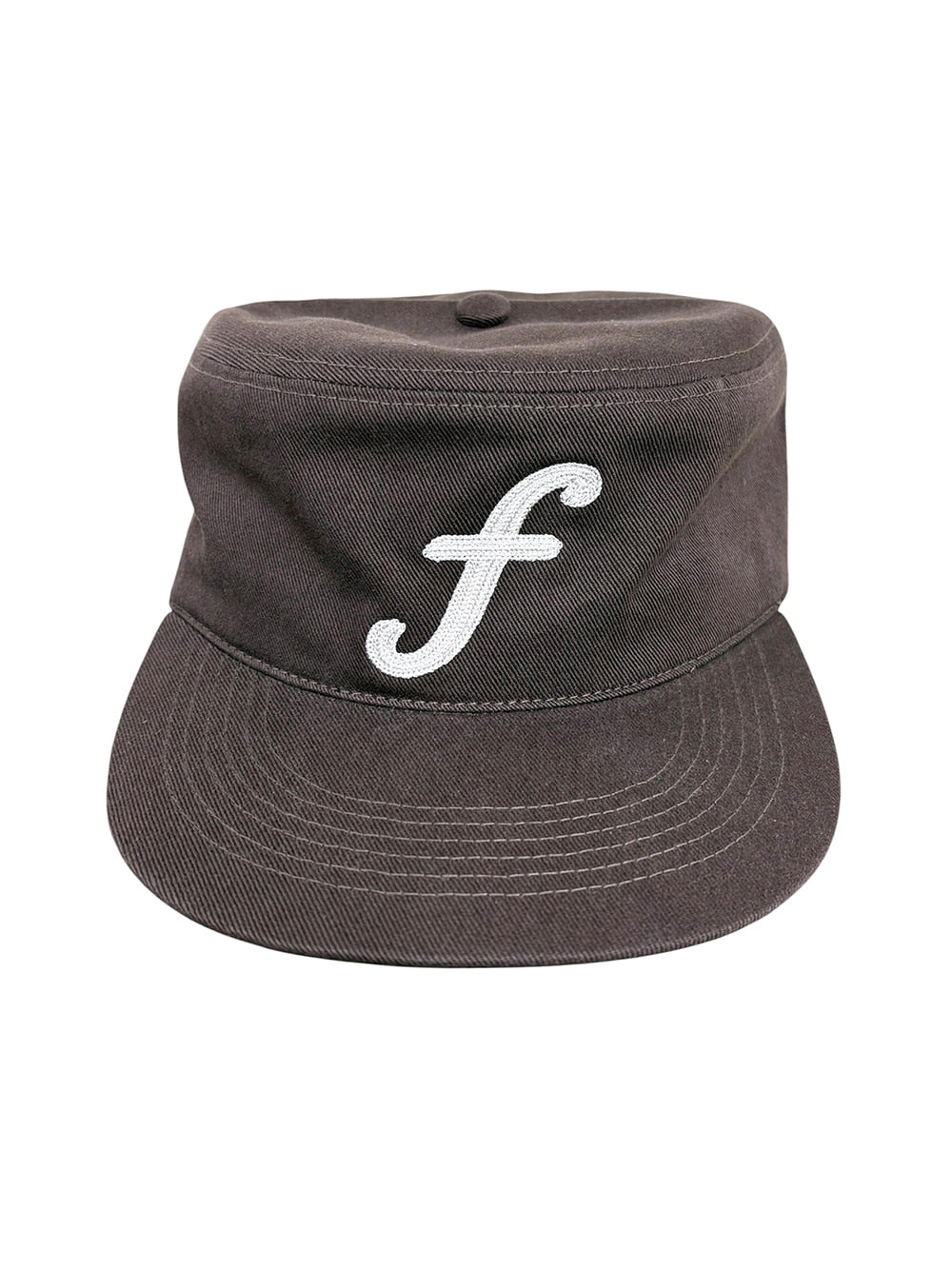 fastle-ss-26-f-logo-pillbox-washed-cap-brown-brown-s