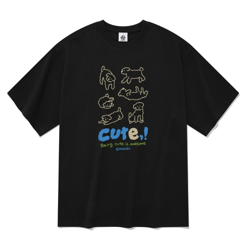 radineo-ss-25-cute-short-sleeve-t-shirt-black-black-s