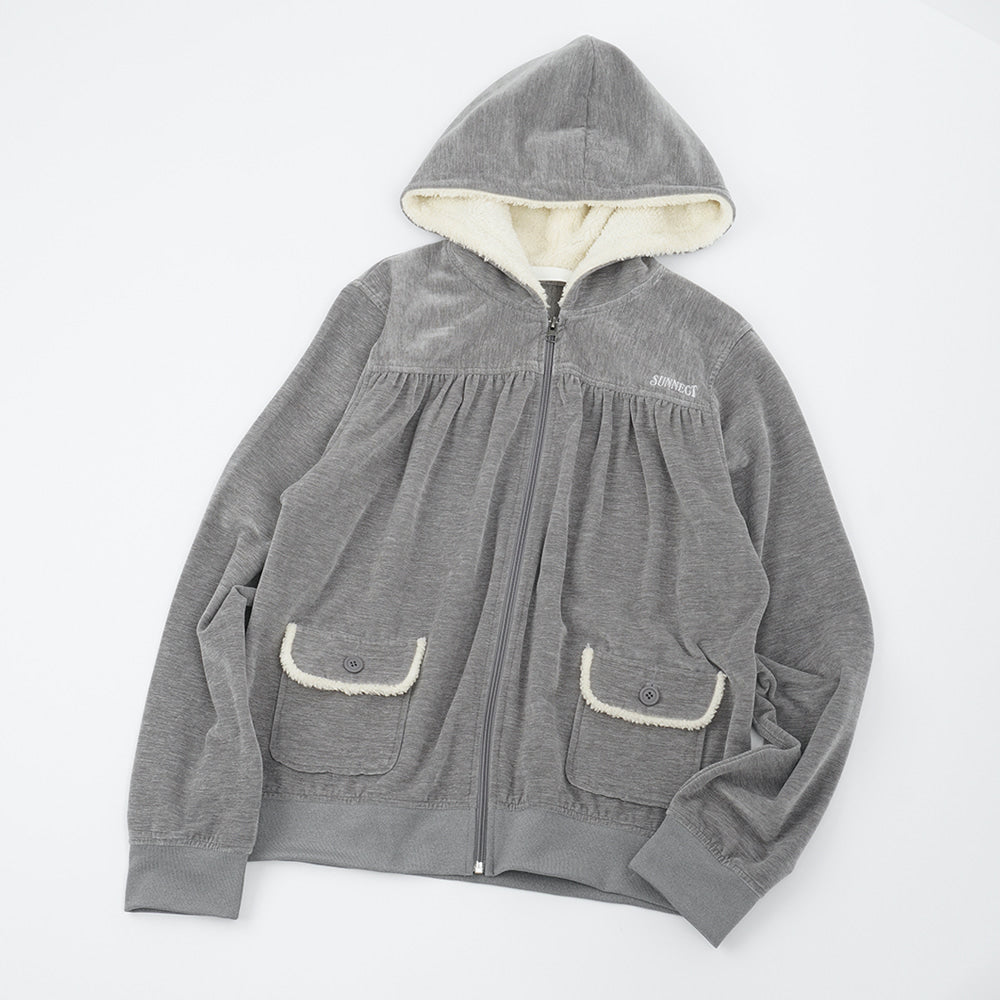 sunnect-fw-26-fuwafuwa-zip-hoodie-grey-grey-s