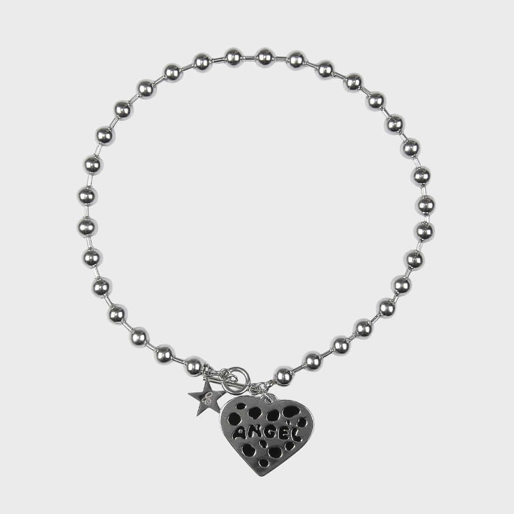 eireve-fw-25-dalmatian-puppy-dot-ball-chain-choker-necklace-silver-s