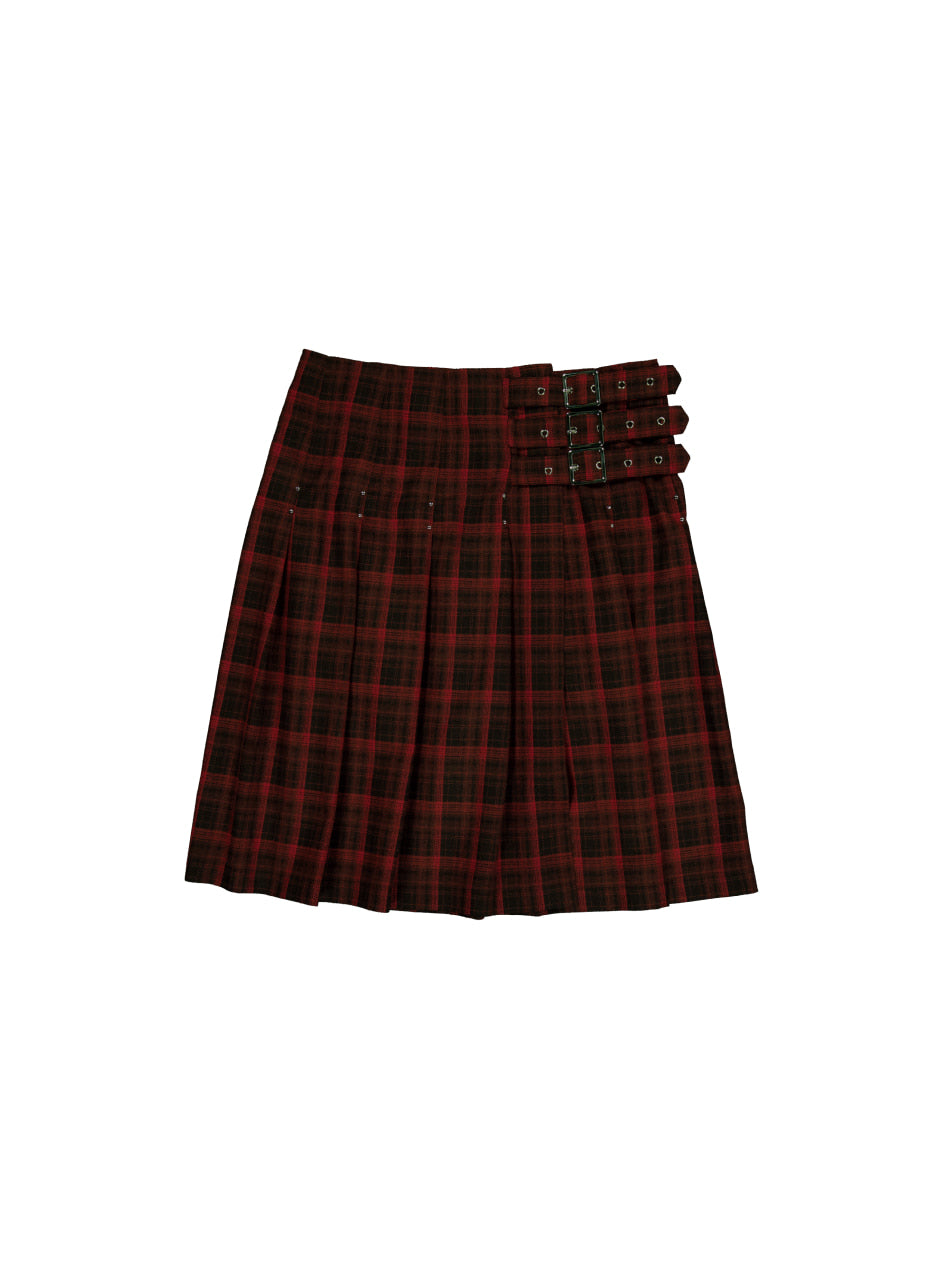 setup-exe-winter-25-check-buckle-wrap-skirt-red-red-s