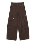 dandel-ss-26-dd-studded-pin-tuck-cargo-pants-brown-brown-s