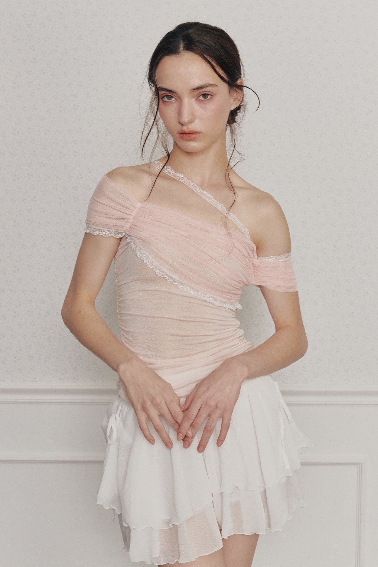 PAIN OR PLEASURE Maria top pink