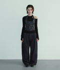 hagamos-fw-25-double-belt-pin-tuck-wide-pants-black-indigo-black-indigo-s