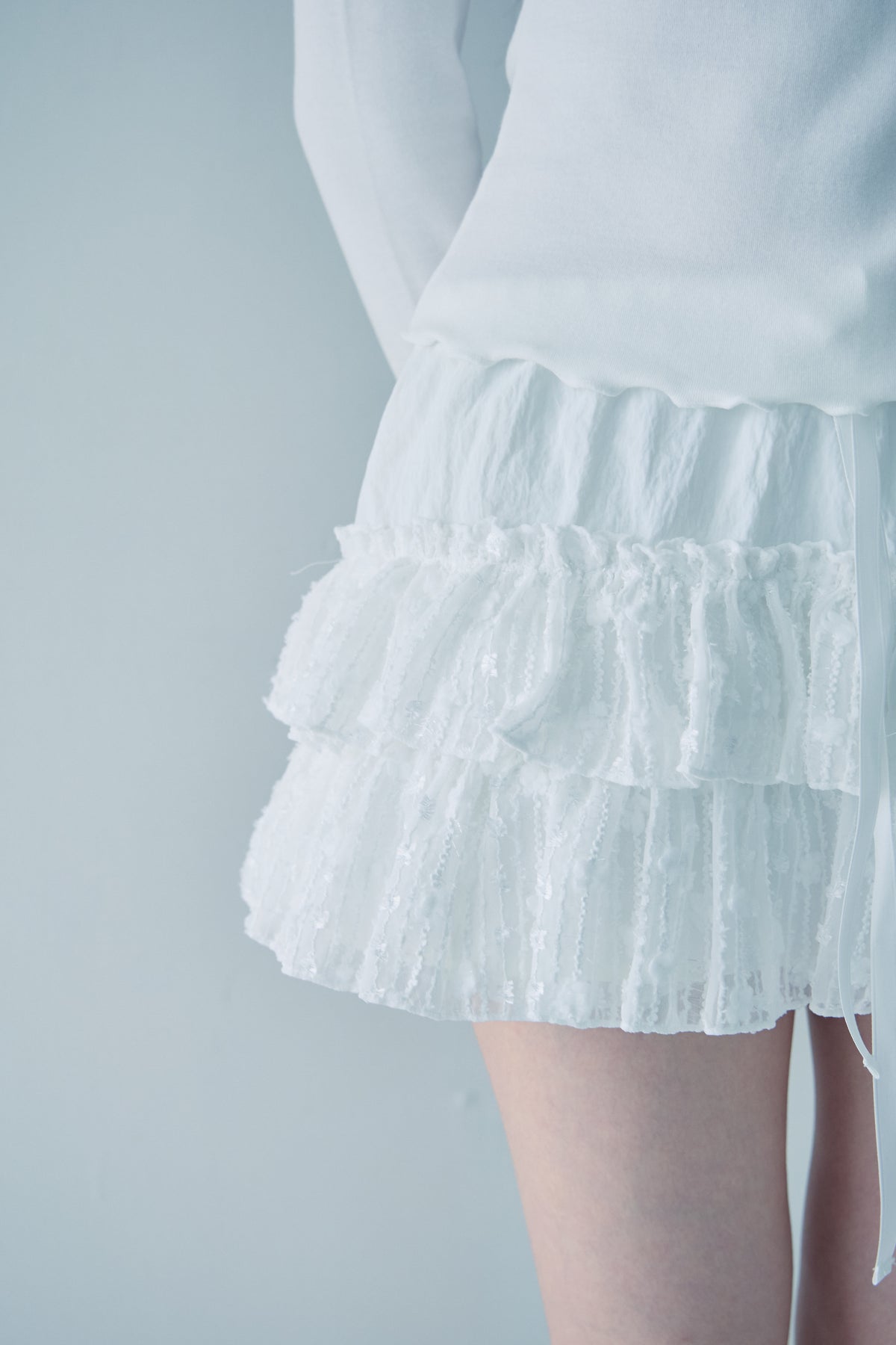 DAYNEE Love blossom skirt Ivory