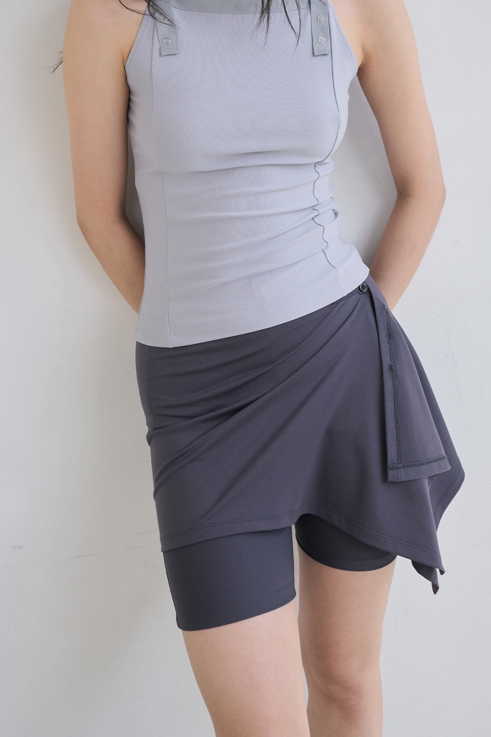 dearstalker-ss-26-nell-wrap-biker-skort-charcoal-charcoal-s