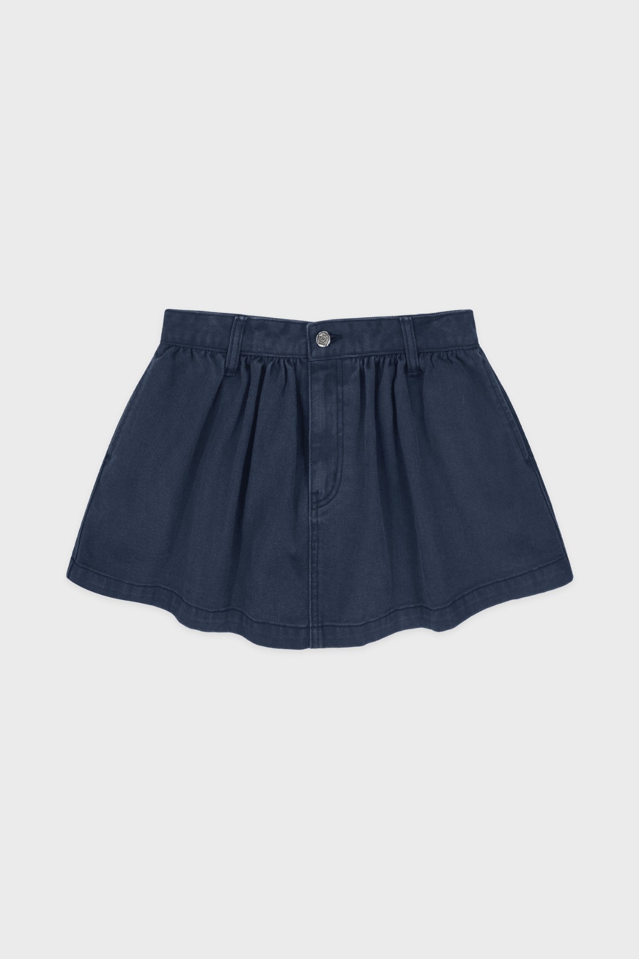 sinoon-fw-25-shirred-twill-mini-skirt-navy-navy-s