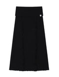 uglyshadow-fw-26-ribbed-long-skirt-black-s