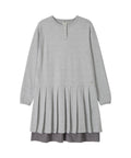 dandel-ss-26-dd-henley-neck-pleated-midi-dress-grey-grey-s