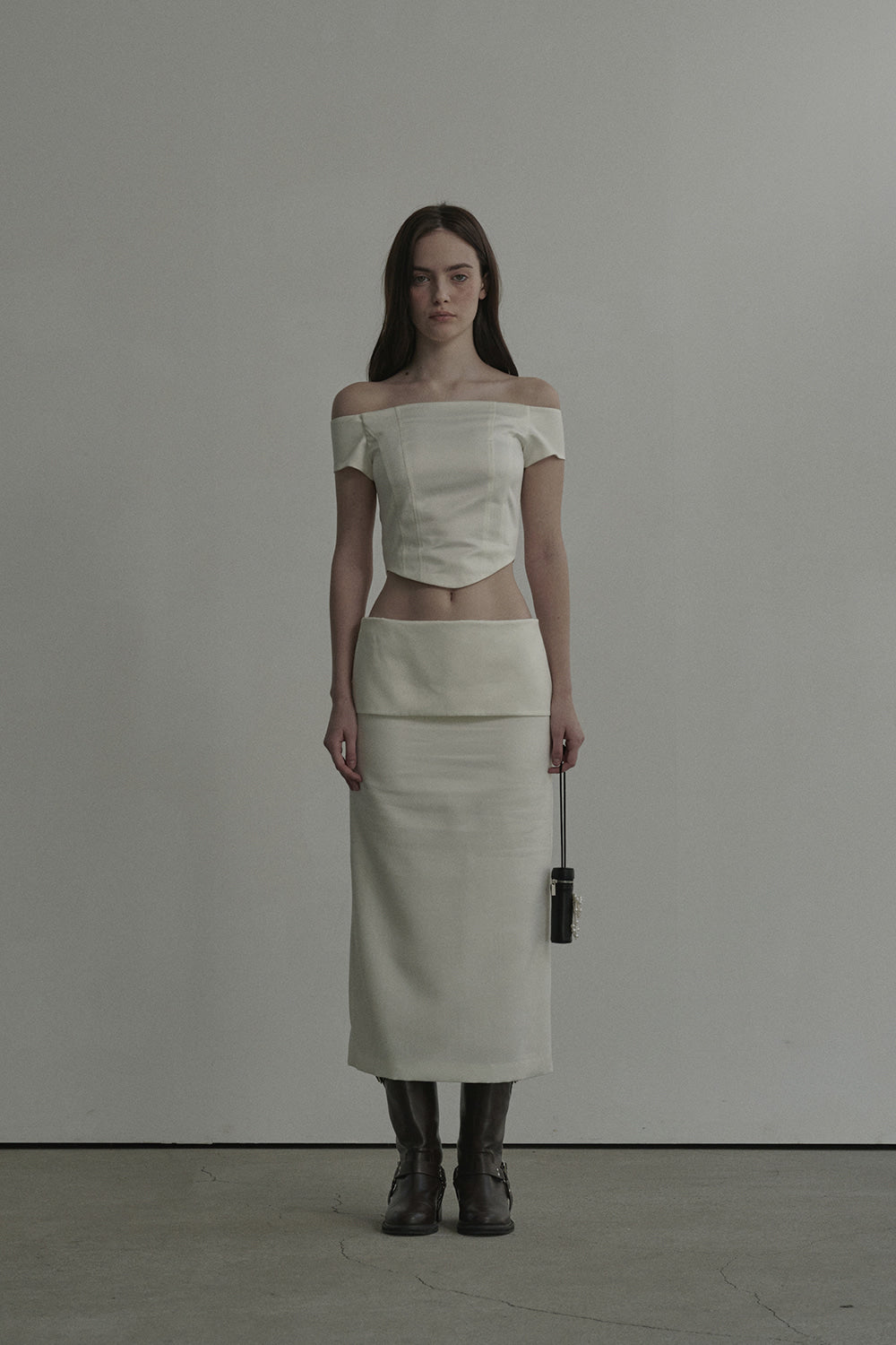 mausoleum-ss-25-flipped-satin-long-skirtivory