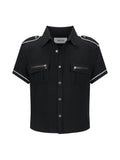 lecyto-fw-26-piping-military-half-shirt-black-black-s