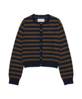 ames-worldwide-fw-25-stripe-round-neck-cardigan-brown-brown-s