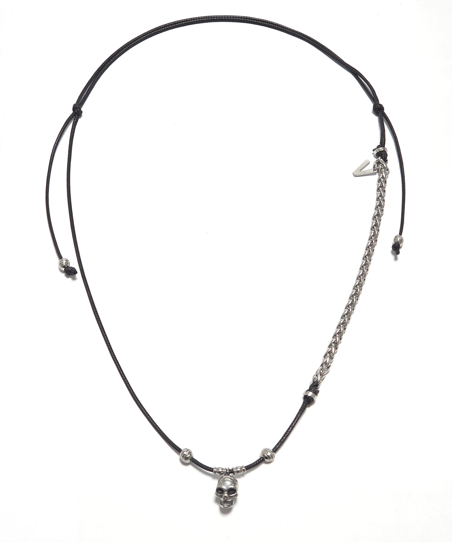 vlack-veast-ss-26-skull-chain-string-necklace-jw4513-silver-s