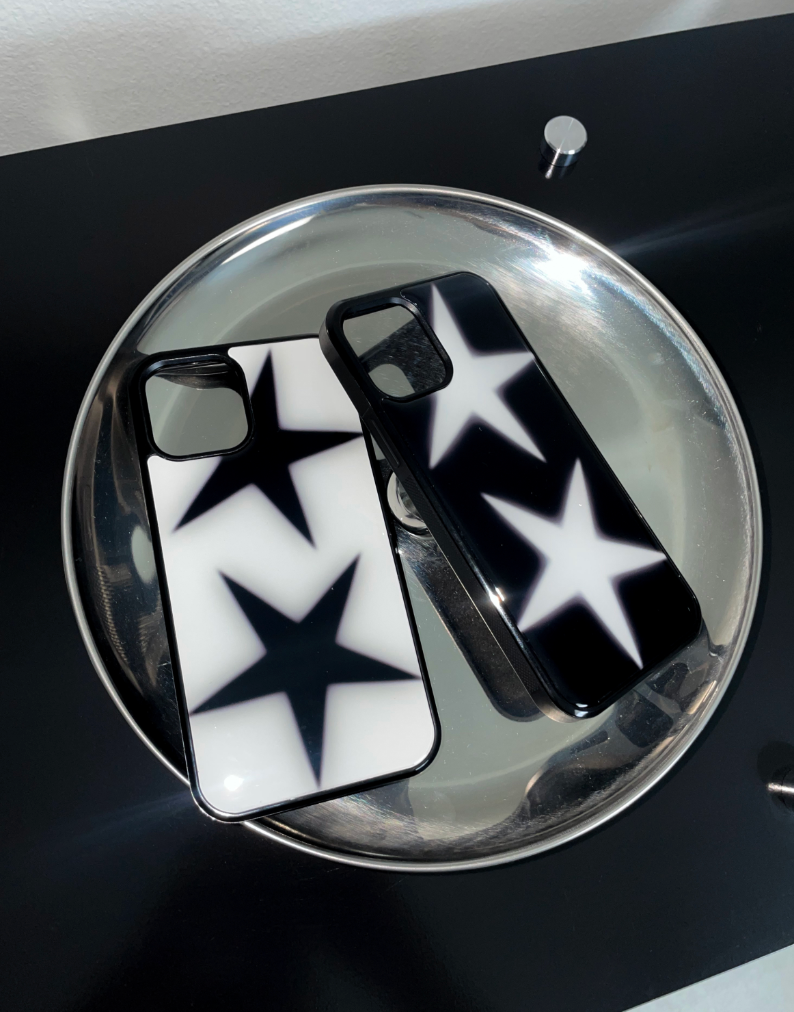FAKEJAZZ SOCIAL CLUB Black stars epoxy bumper