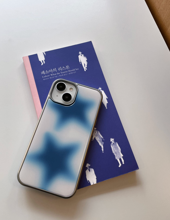 FAKEJAZZ SOCIAL CLUB Blue stars silver epoxy bumper