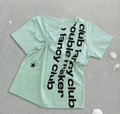 NASTYFANCYCLUB Baywatch crop tee mint